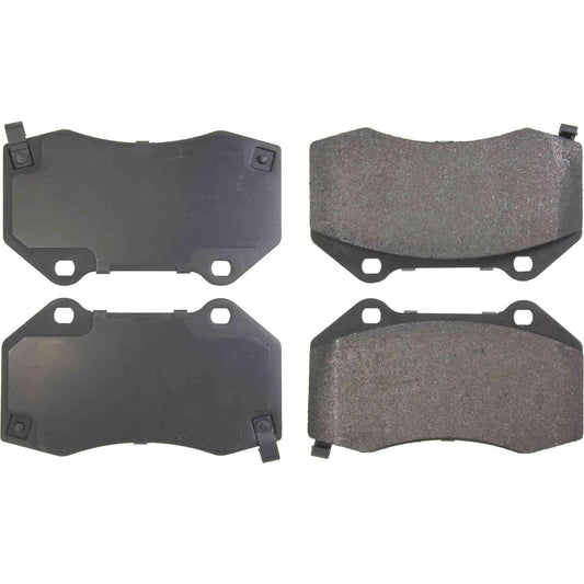 Top View of Front Disc Brake Pad Set CENTRIC 104.13790