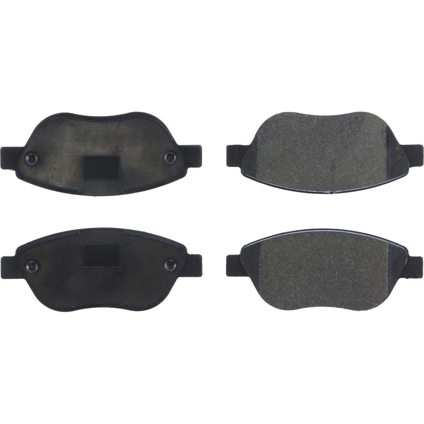 Top View of Front Disc Brake Pad Set CENTRIC 104.16181