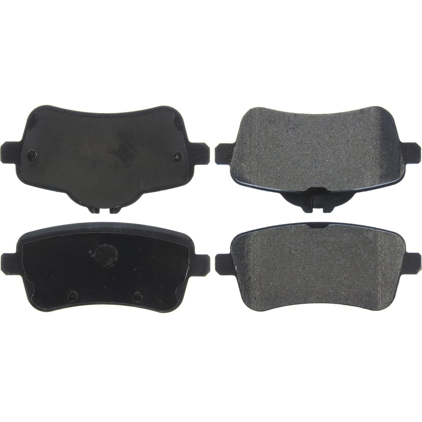 Top View of Rear Disc Brake Pad Set CENTRIC 104.16302