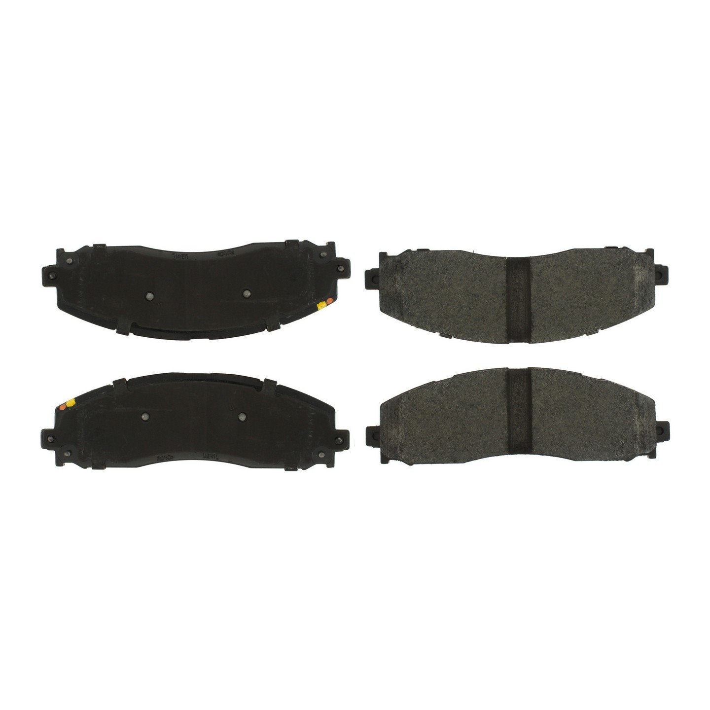 Top View of Rear Disc Brake Pad Set CENTRIC 104.16910