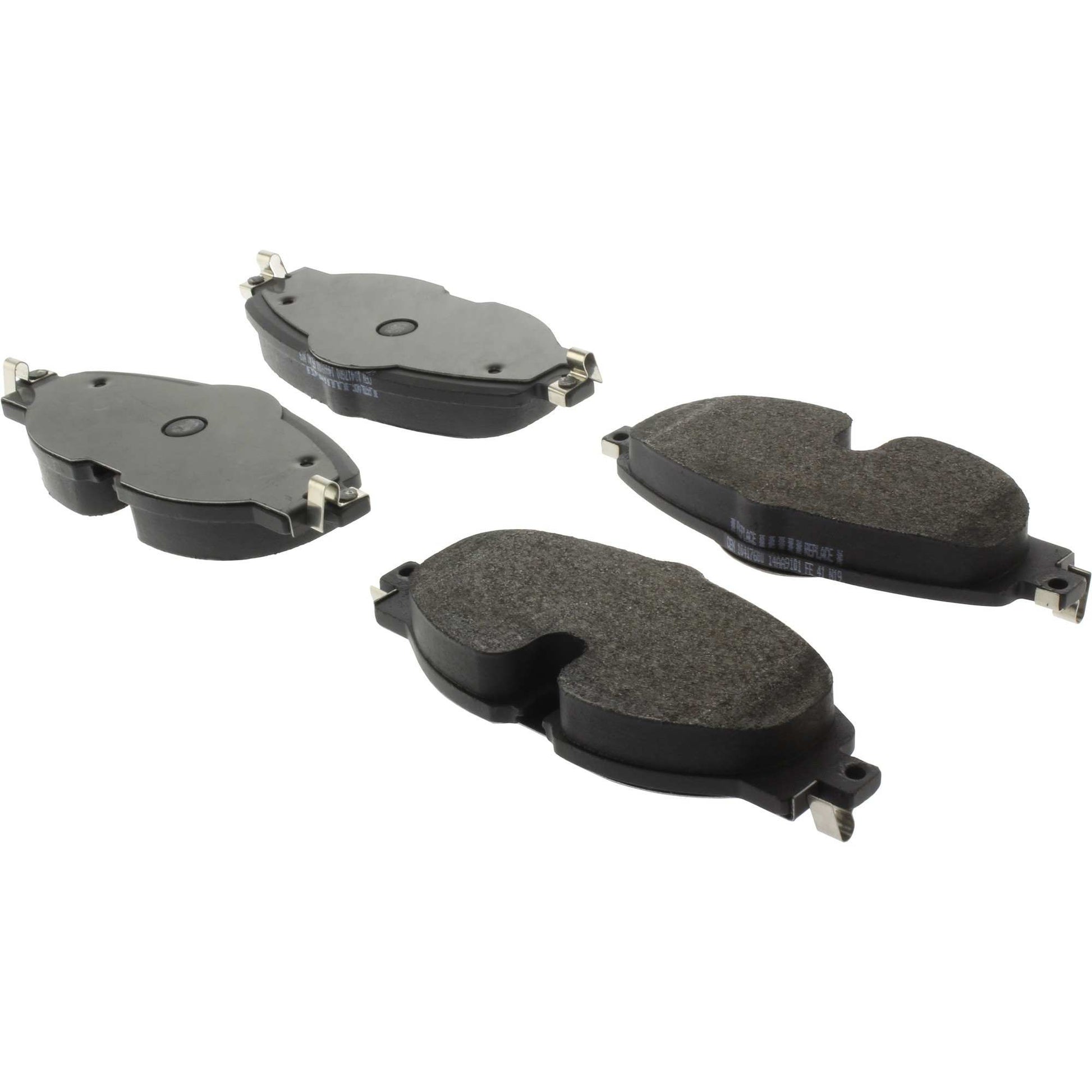 Angle View of Front Disc Brake Pad Set CENTRIC 104.17600