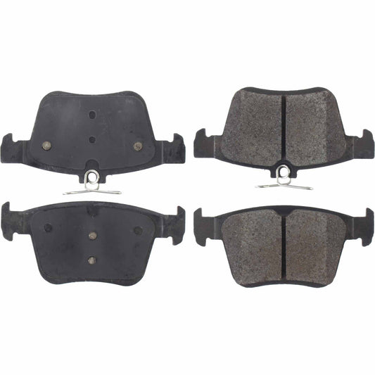 Top View of Rear Disc Brake Pad Set CENTRIC 104.17610