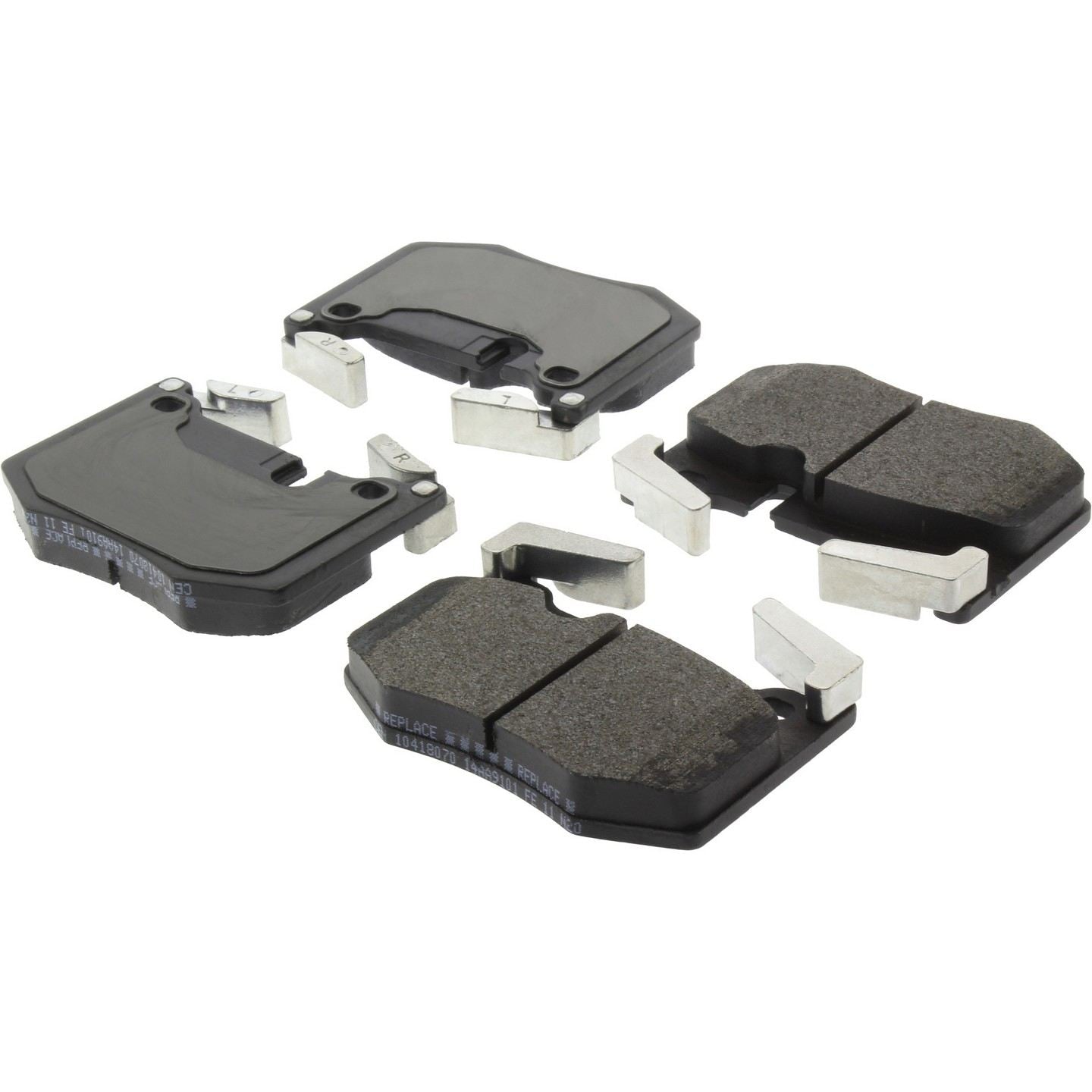 Angle View of Rear Disc Brake Pad Set CENTRIC 104.18070