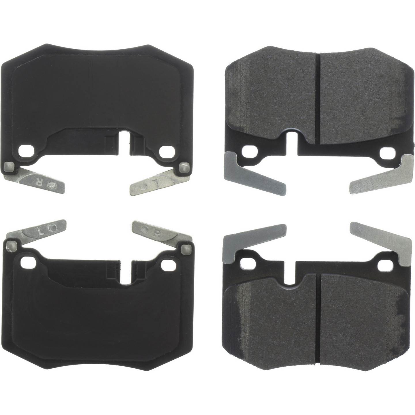 Top View of Rear Disc Brake Pad Set CENTRIC 104.18070