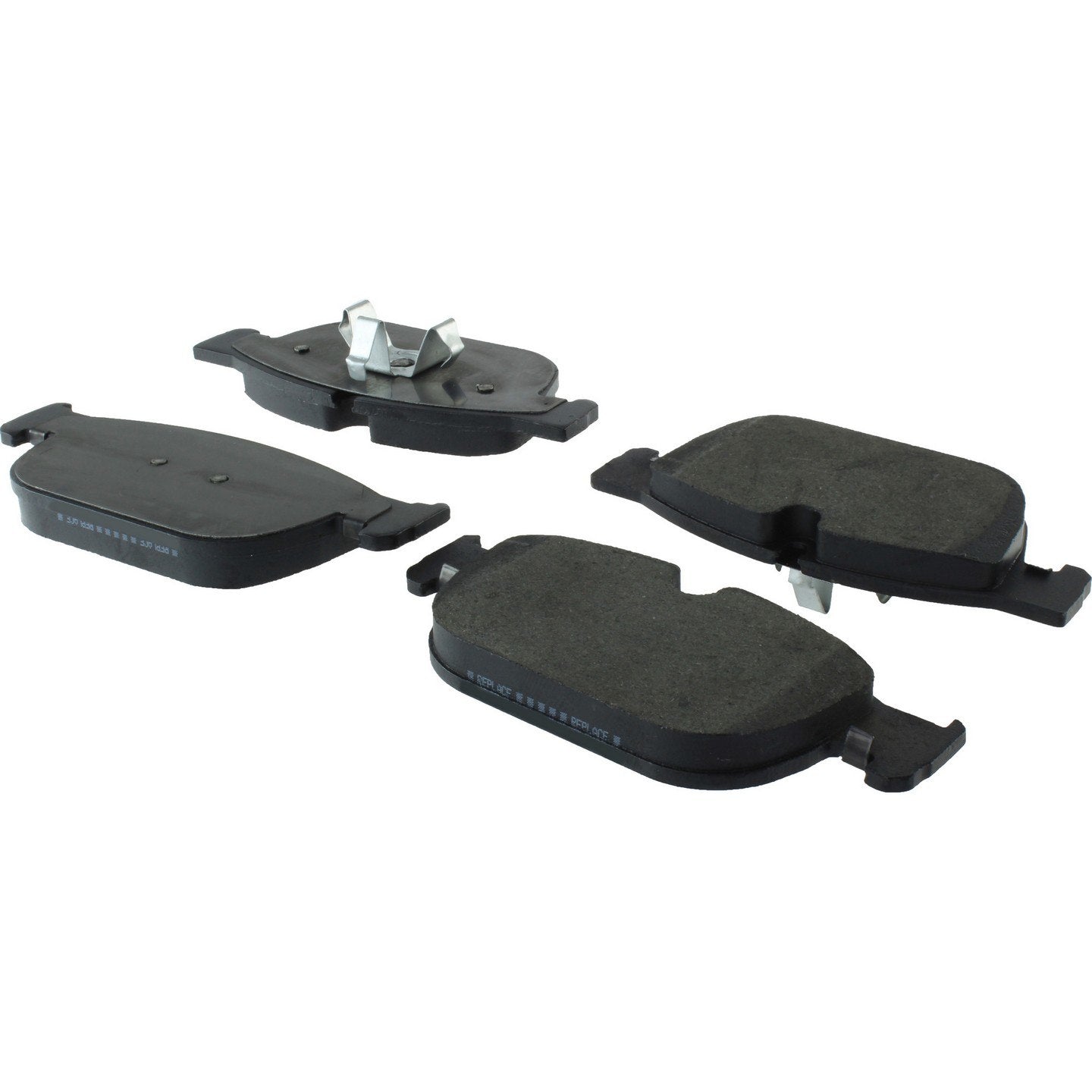 Angle View of Front Disc Brake Pad Set CENTRIC 104.18650