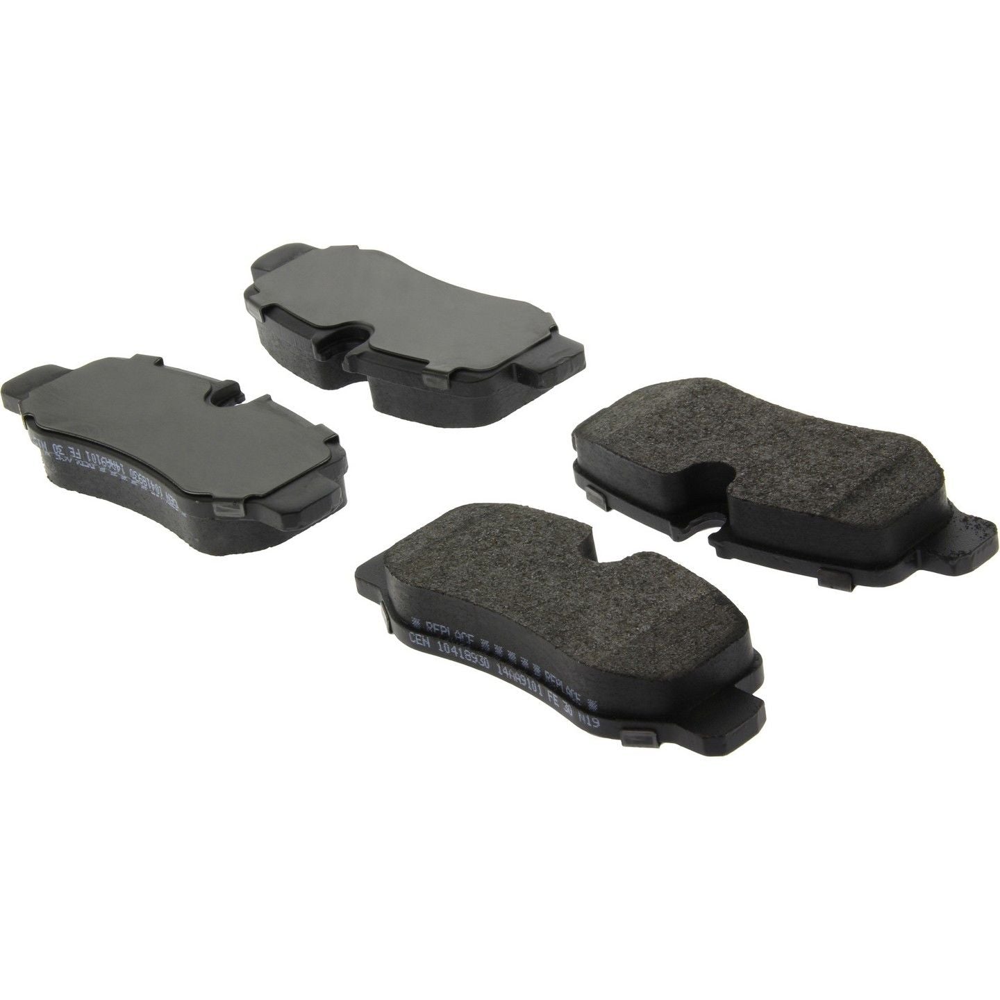 Angle View of Rear Disc Brake Pad Set CENTRIC 104.18930