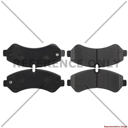 Top View of Rear Disc Brake Pad Set CENTRIC 104.22360