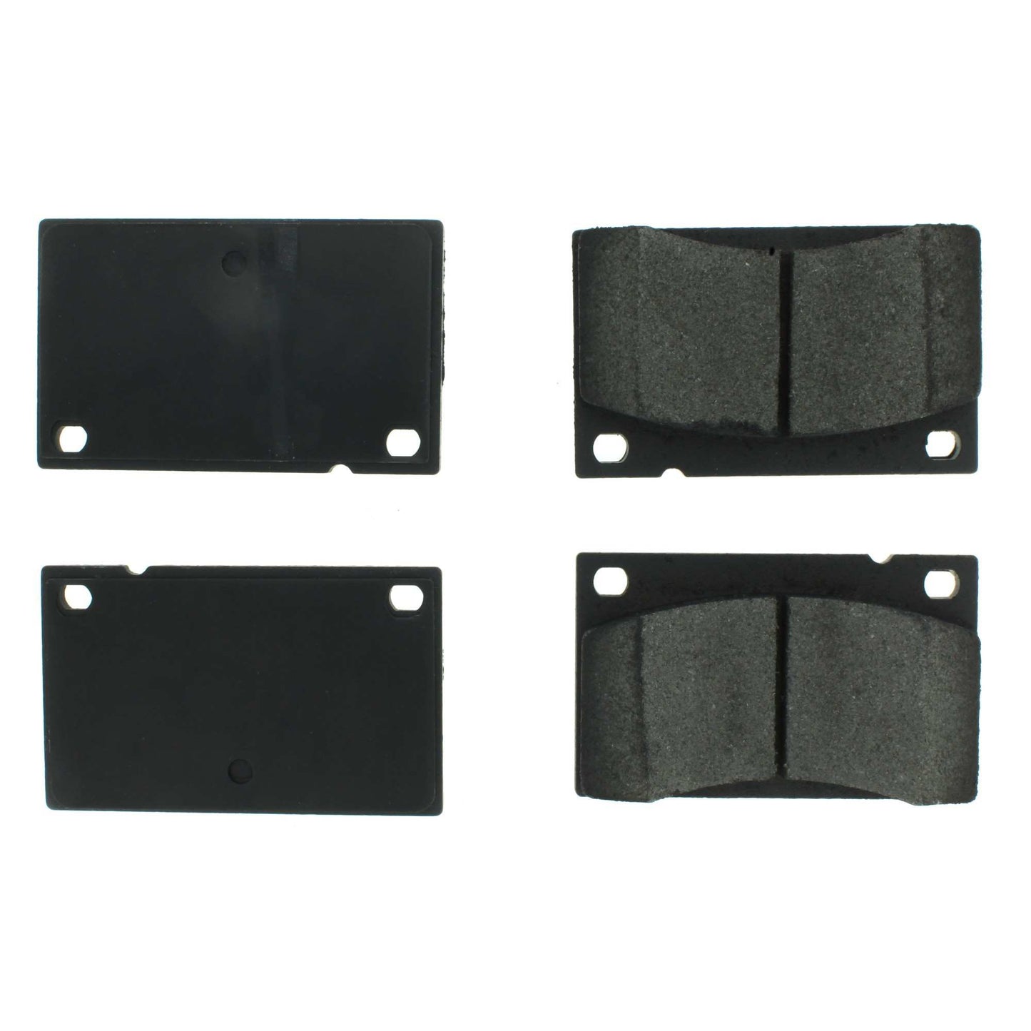 Top View of Front Disc Brake Pad Set CENTRIC 105.00430