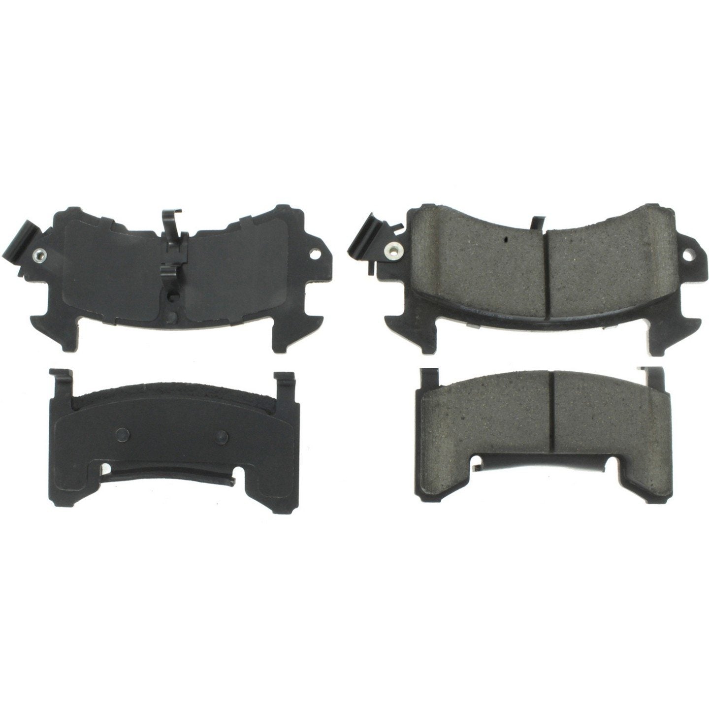 Top View of Front Disc Brake Pad Set CENTRIC 105.01540