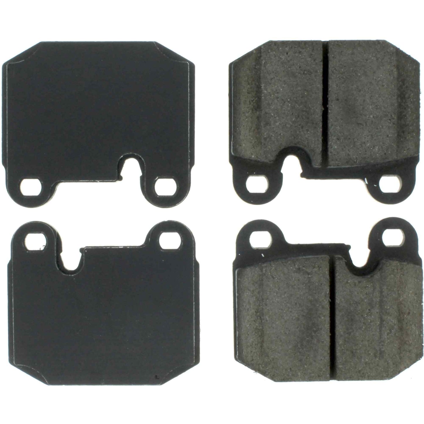 Top View of Front Disc Brake Pad Set CENTRIC 105.01740