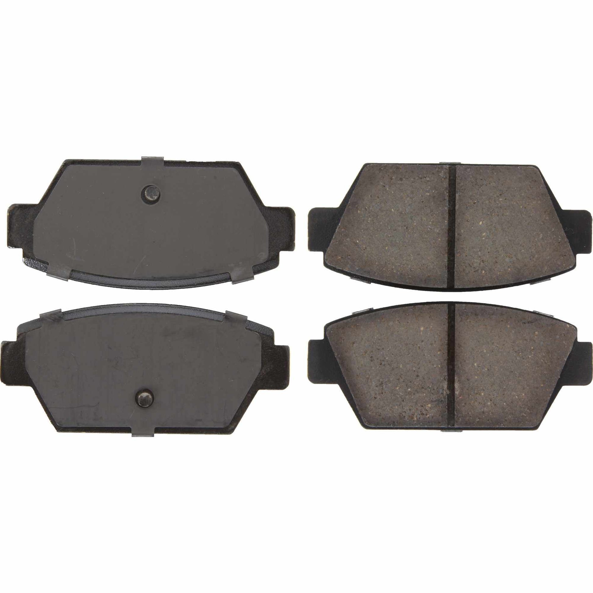 Top View of Rear Disc Brake Pad Set CENTRIC 105.03290