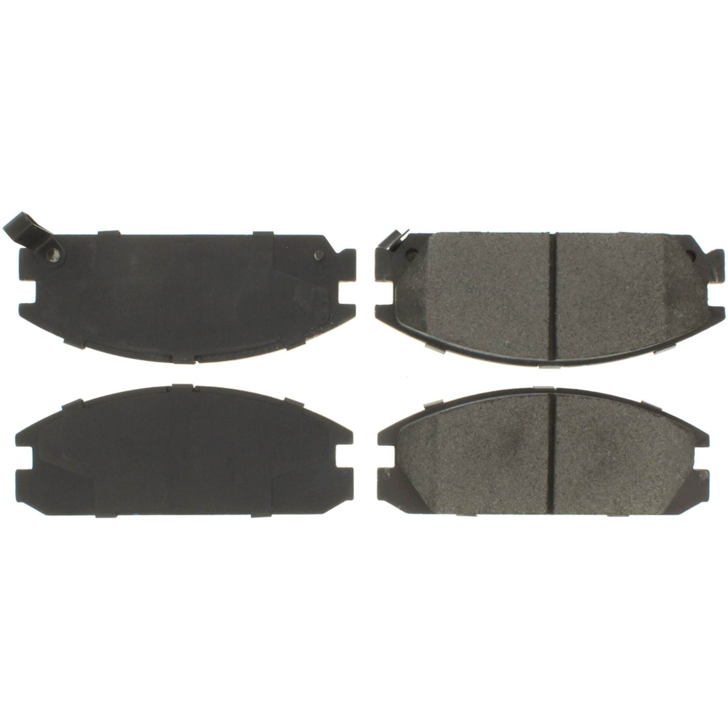 Top View of Front Disc Brake Pad Set CENTRIC 105.03340