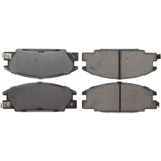 Top View of Front Disc Brake Pad Set CENTRIC 105.03630