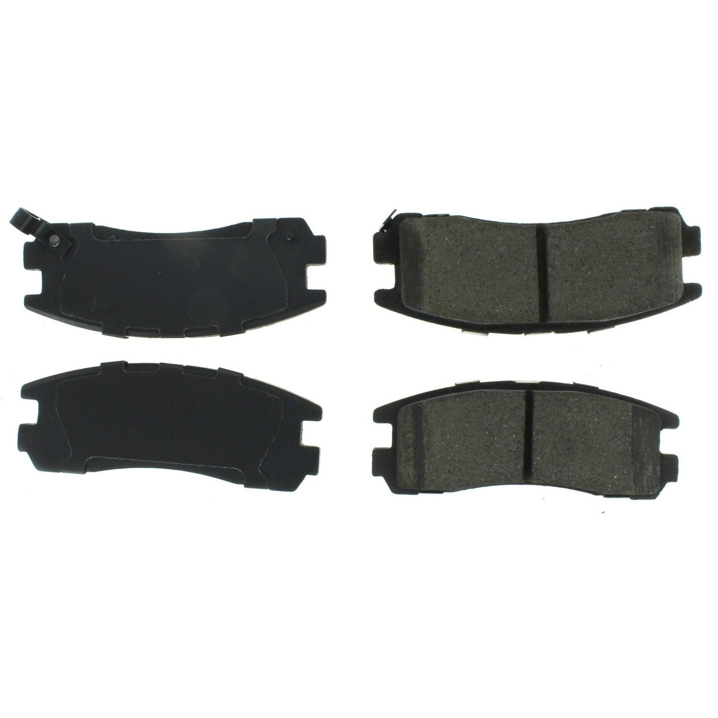 Top View of Rear Disc Brake Pad Set CENTRIC 105.03830