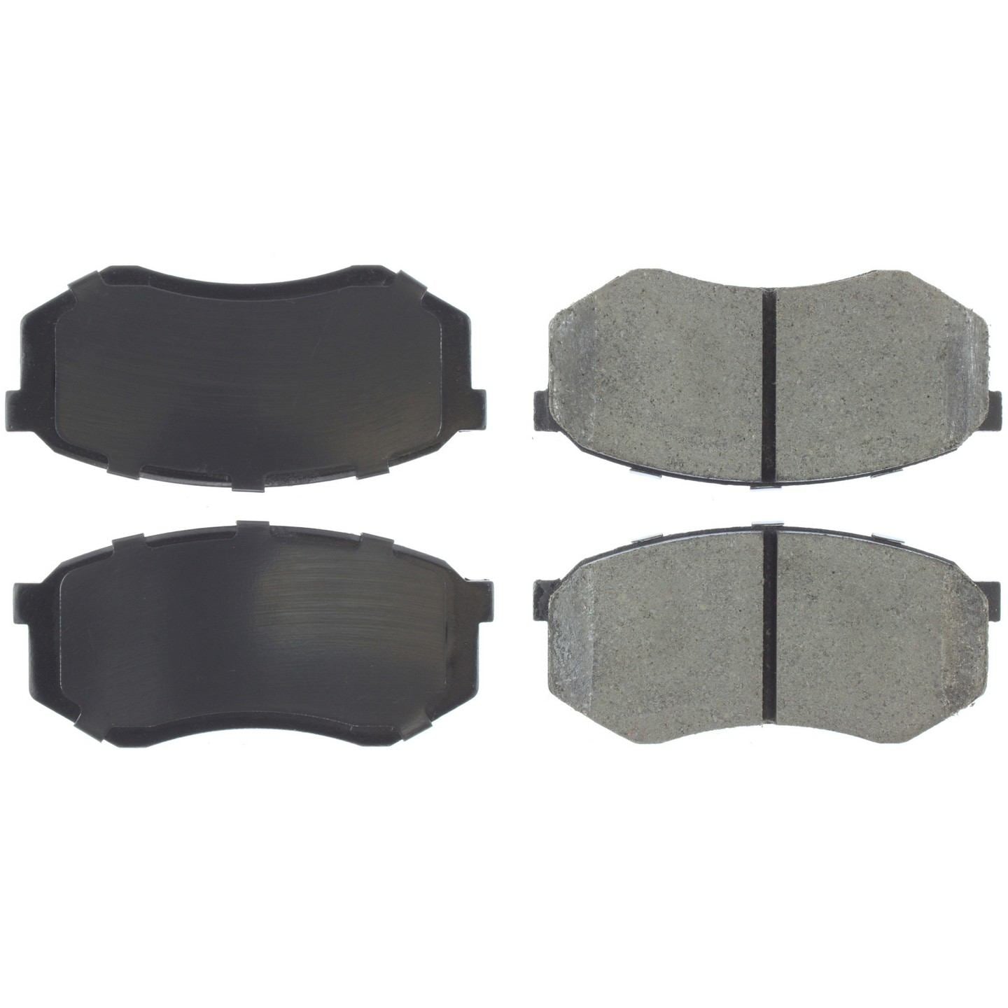 Top View of Front Disc Brake Pad Set CENTRIC 105.03890