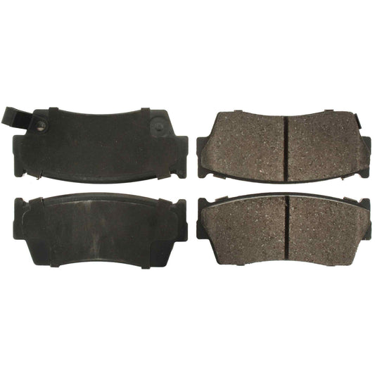 Top View of Front Disc Brake Pad Set CENTRIC 105.04180