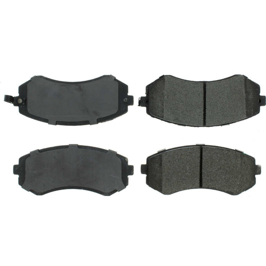 Top View of Front Disc Brake Pad Set CENTRIC 105.04220