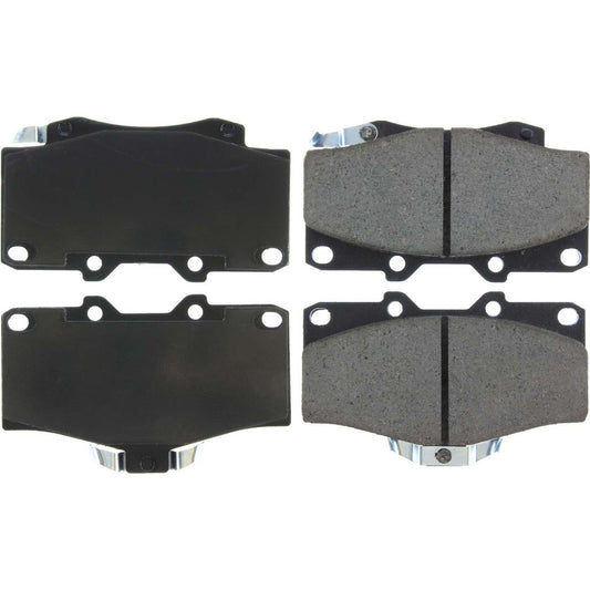 Top View of Front Disc Brake Pad Set CENTRIC 105.04360