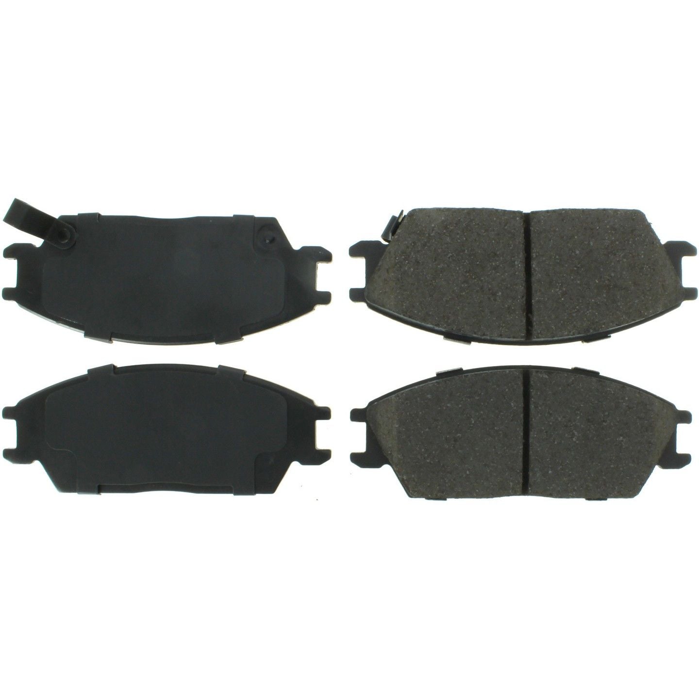 Top View of Front Disc Brake Pad Set CENTRIC 105.04400