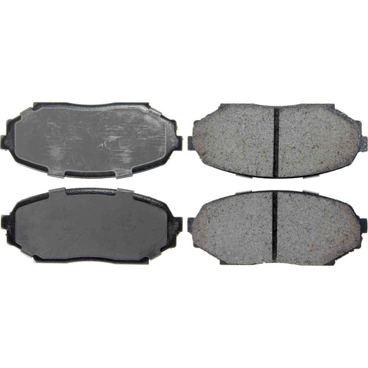 Top View of Front Disc Brake Pad Set CENTRIC 105.05250