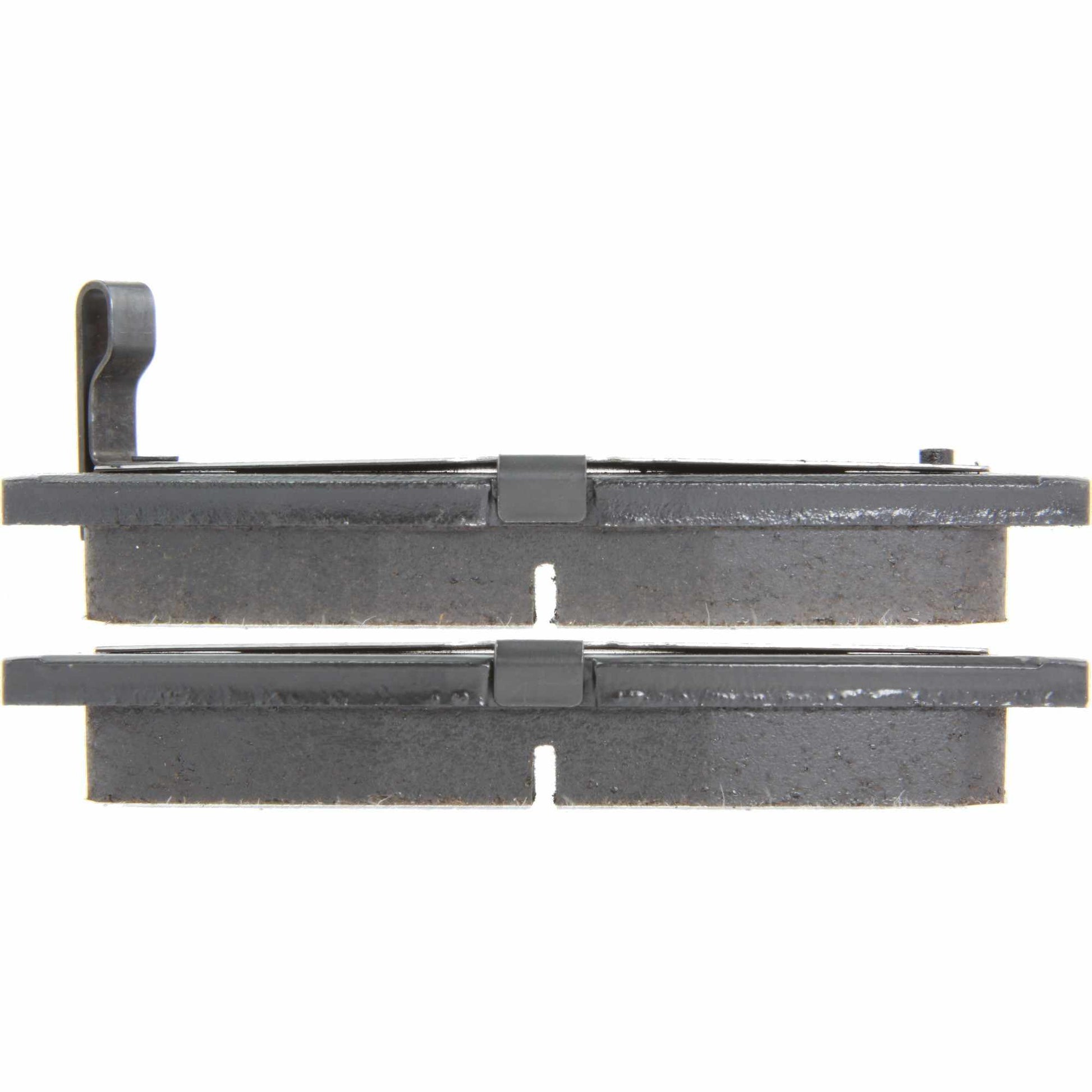 Side View of Rear Disc Brake Pad Set CENTRIC 105.05320