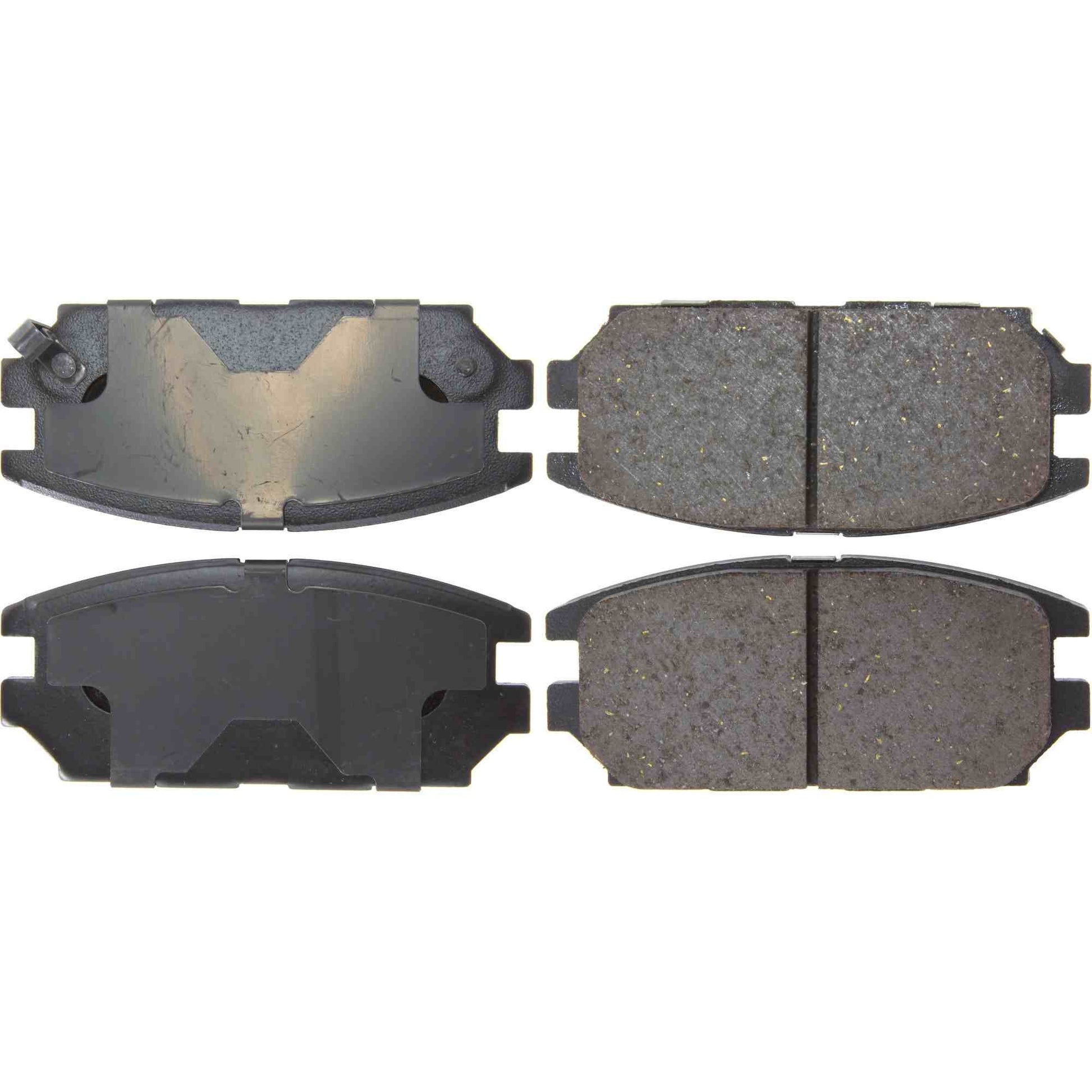 Top View of Rear Disc Brake Pad Set CENTRIC 105.05320