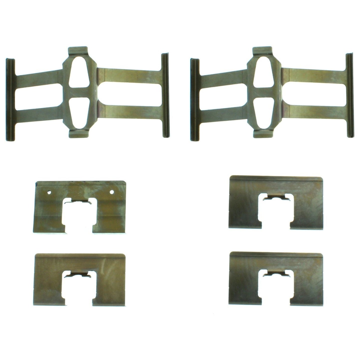 Front View of Rear Disc Brake Pad Set CENTRIC 105.05370