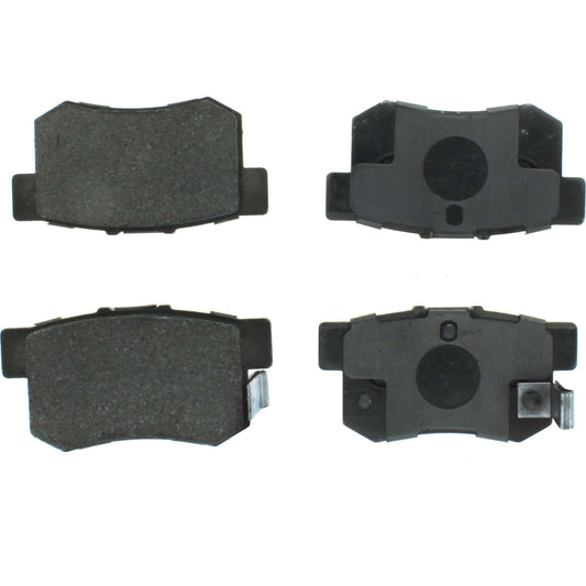 Top View of Rear Disc Brake Pad Set CENTRIC 105.05372