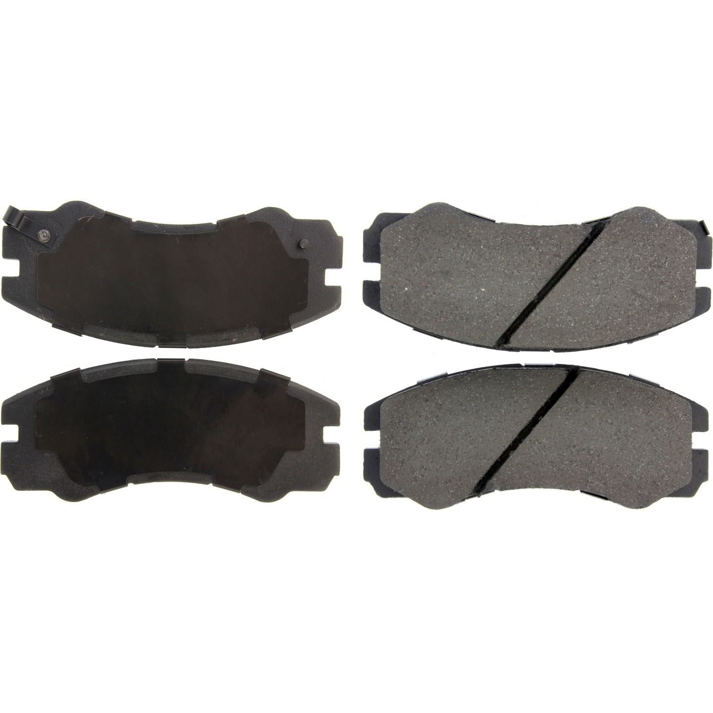 Top View of Front Disc Brake Pad Set CENTRIC 105.05790