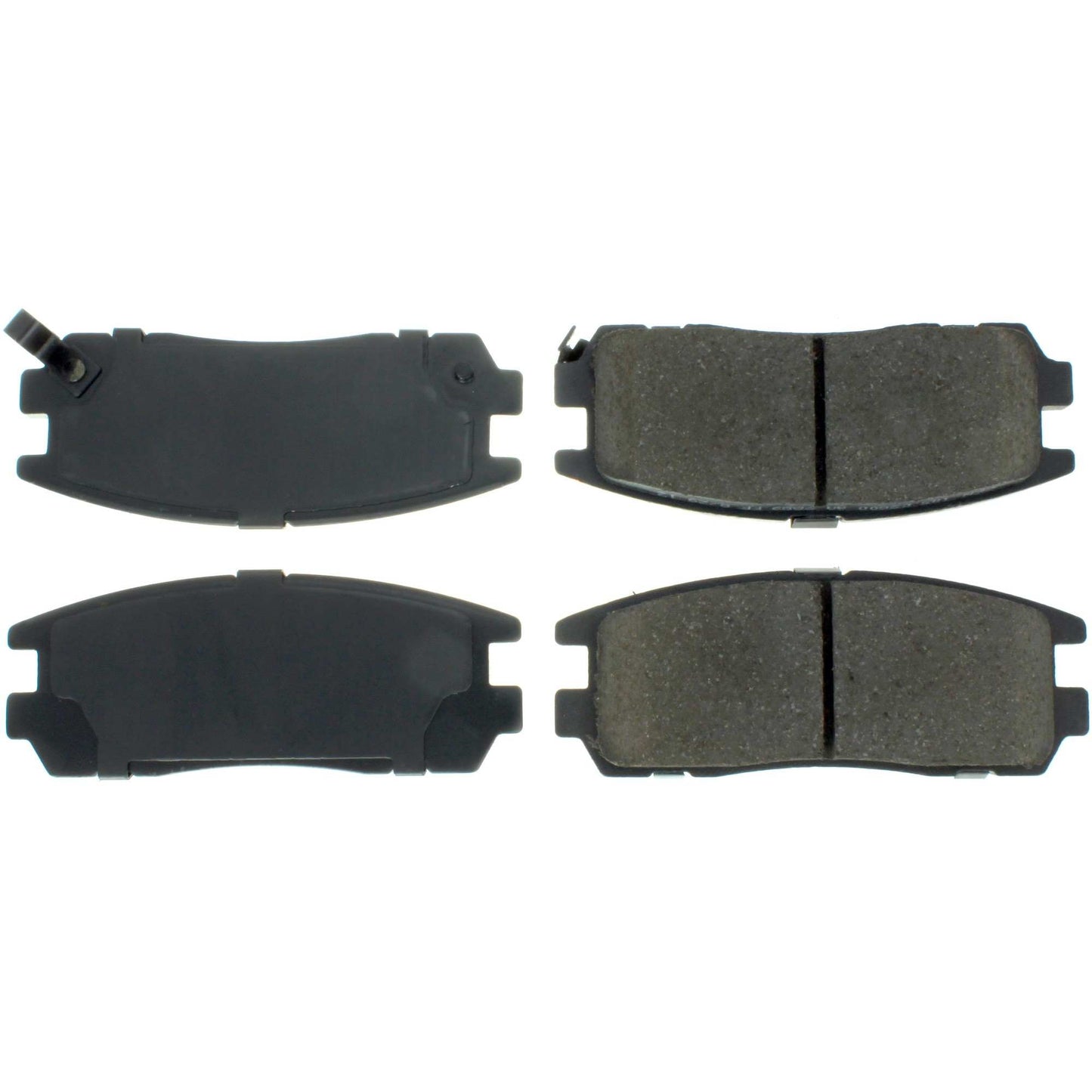 Top View of Rear Disc Brake Pad Set CENTRIC 105.05800