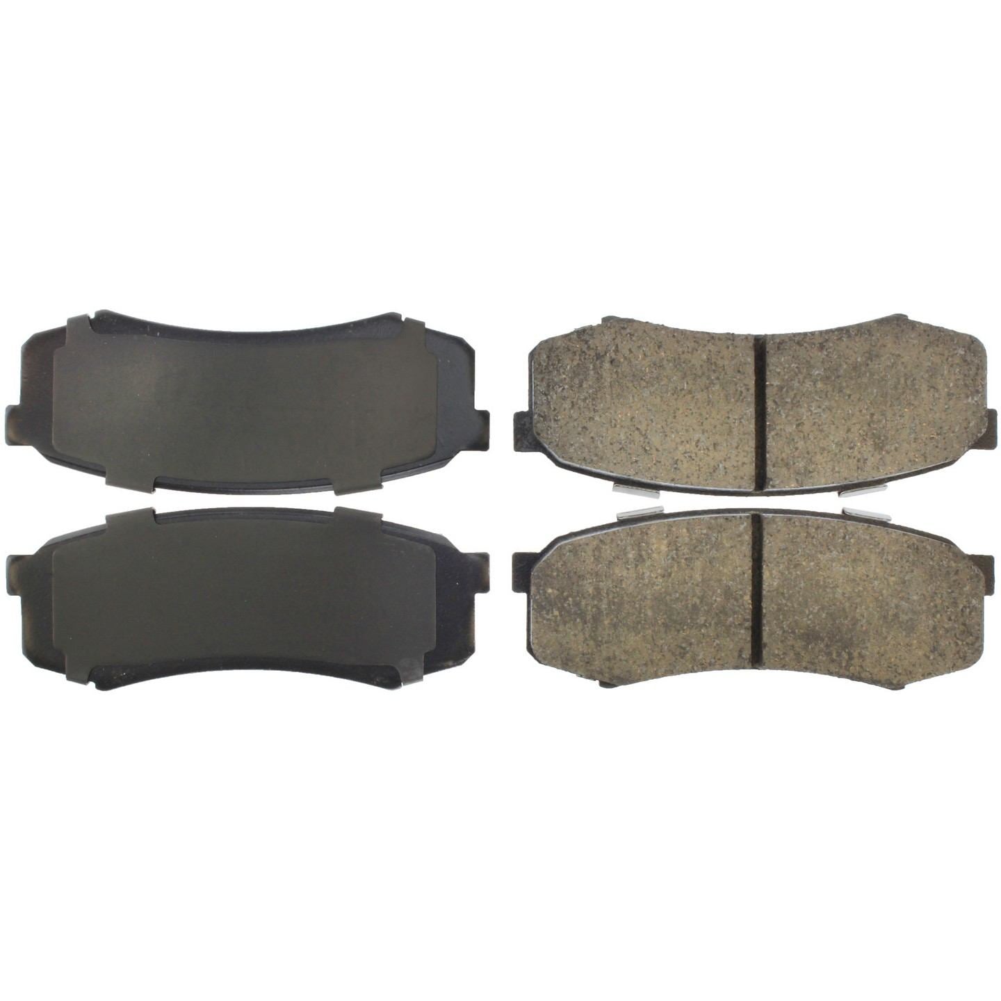 Top View of Rear Disc Brake Pad Set CENTRIC 105.06060