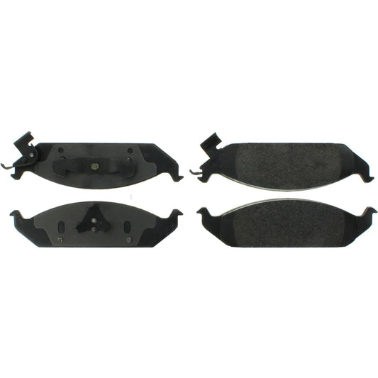 Top View of Front Disc Brake Pad Set CENTRIC 105.06500