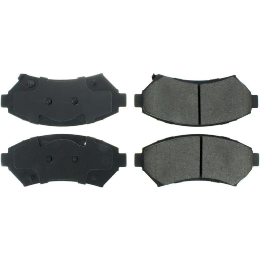 Top View of Front Disc Brake Pad Set CENTRIC 105.06990