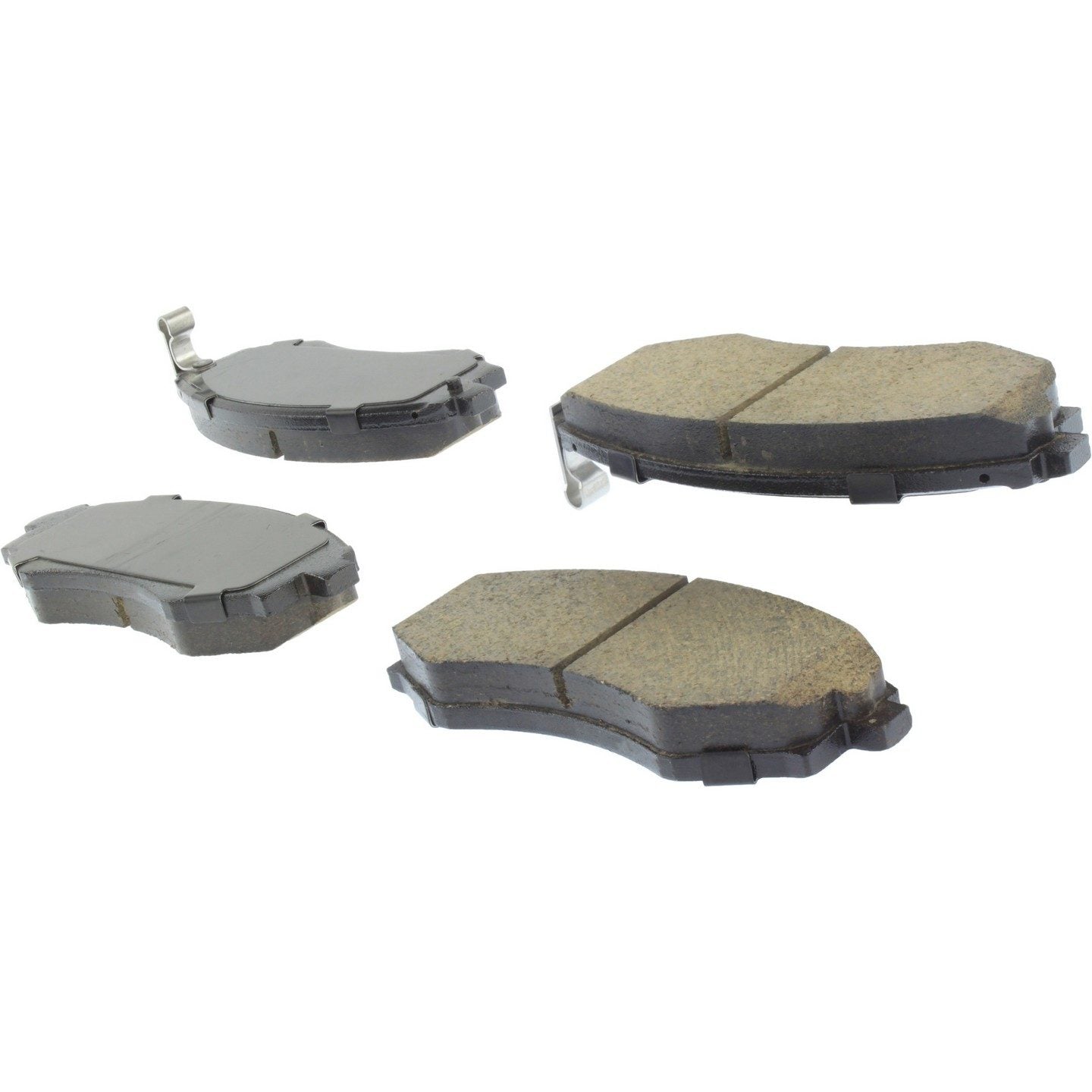 Angle View of Front Disc Brake Pad Set CENTRIC 105.07000