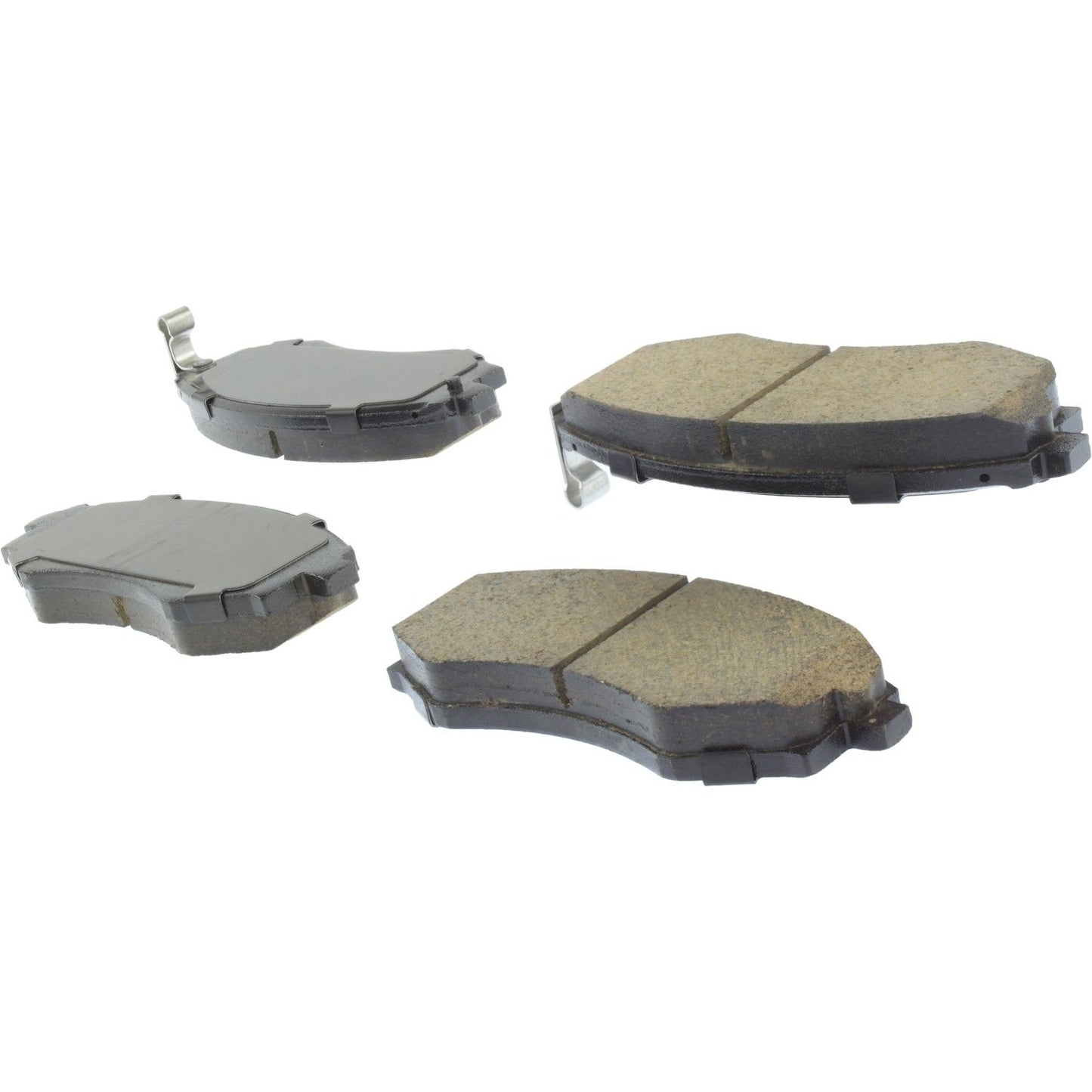 Front View of Front Disc Brake Pad Set CENTRIC 105.07000