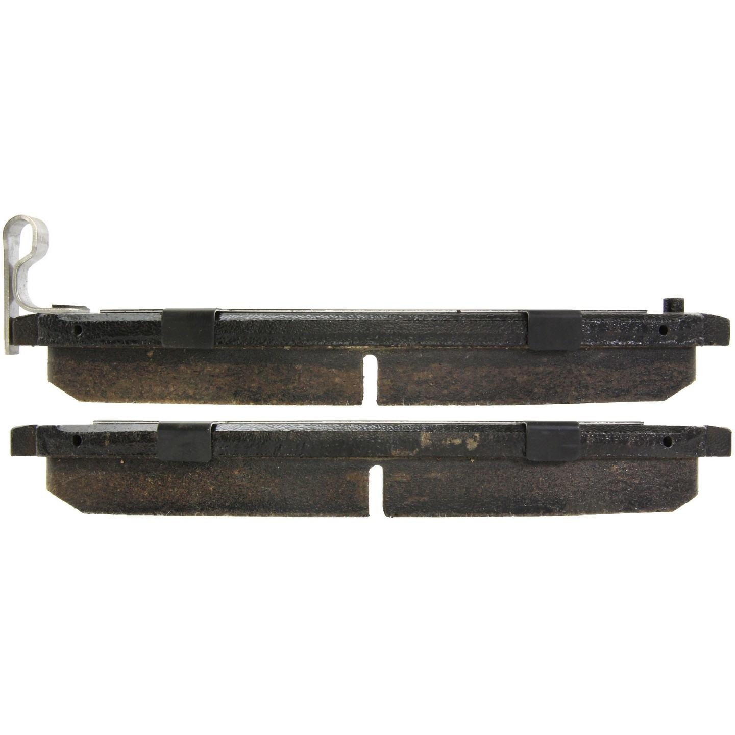 Side View of Front Disc Brake Pad Set CENTRIC 105.07002