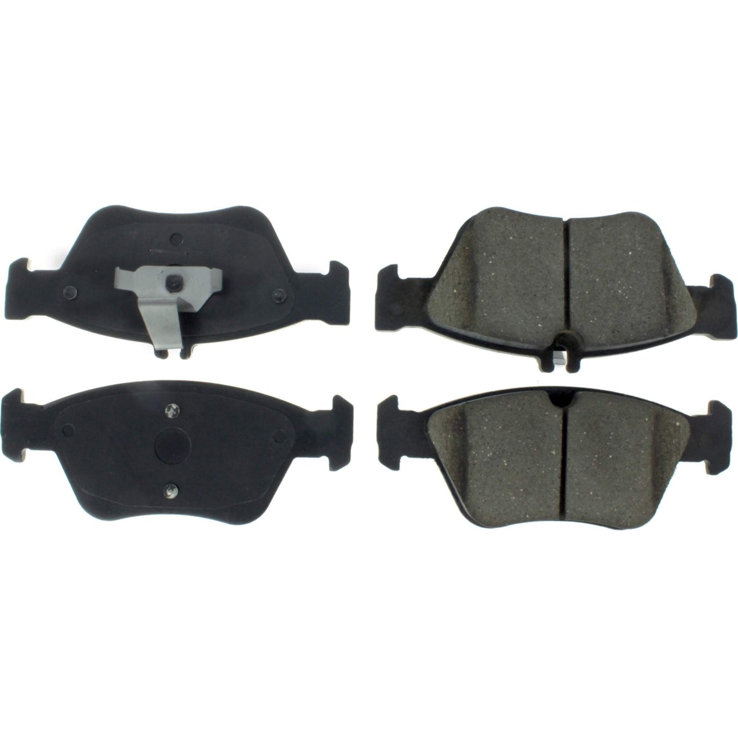 Top View of Front Disc Brake Pad Set CENTRIC 105.07100