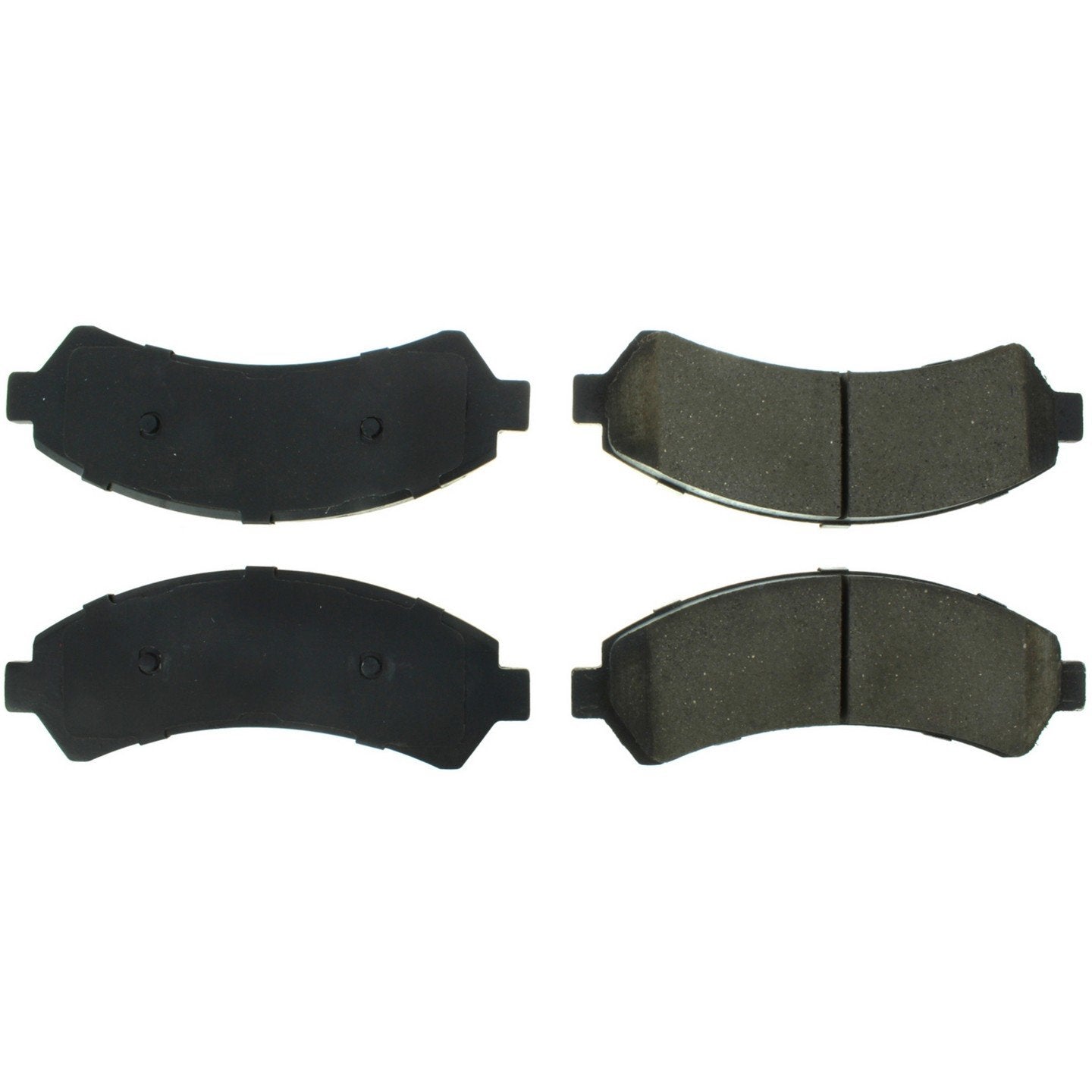 Top View of Front Disc Brake Pad Set CENTRIC 105.07260