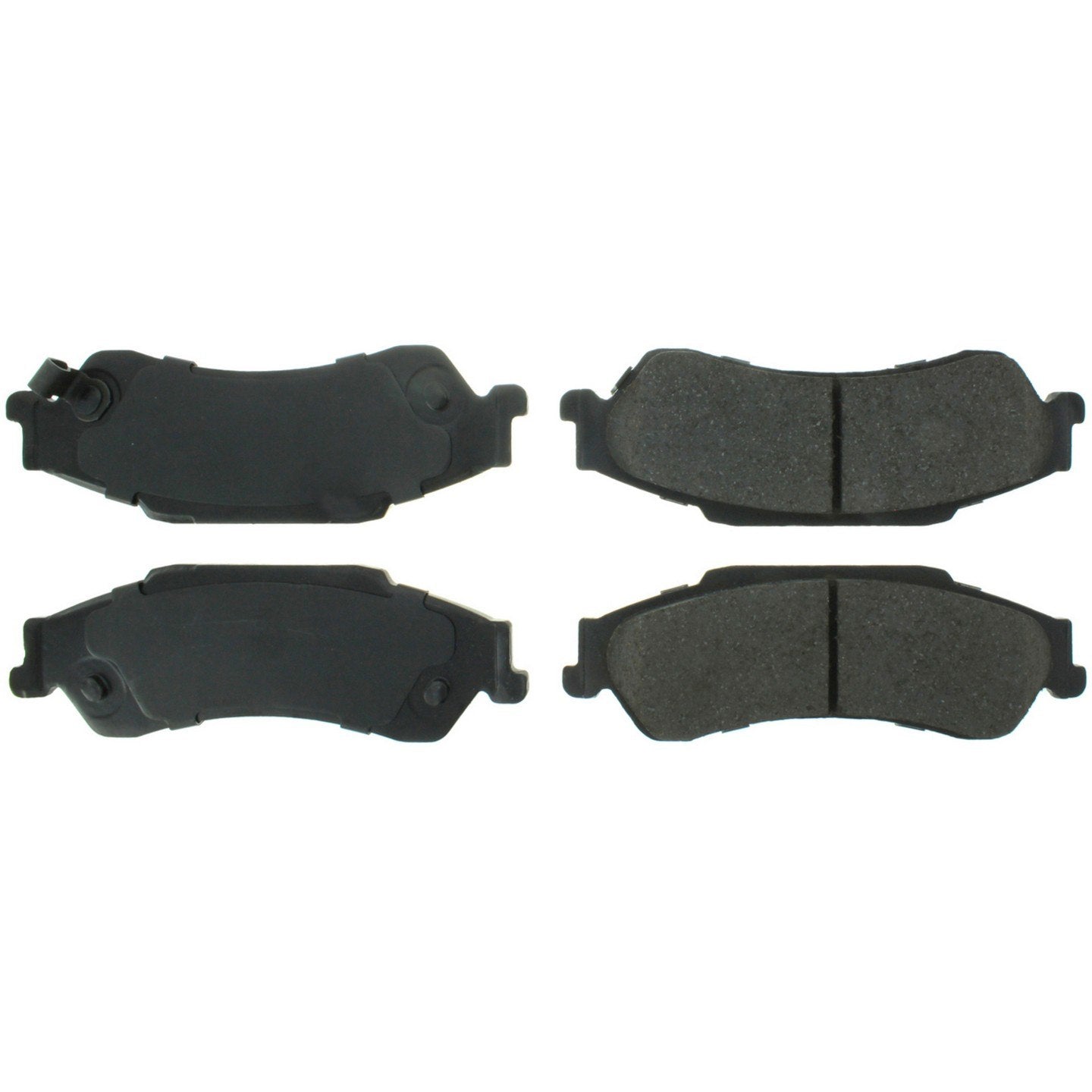 Top View of Rear Disc Brake Pad Set CENTRIC 105.07290