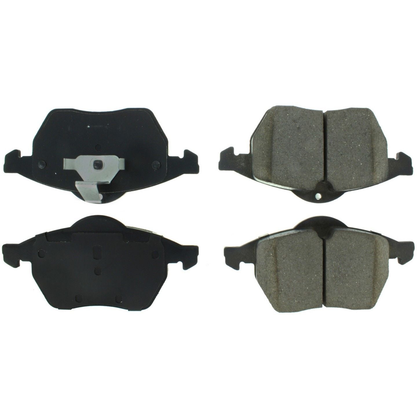 Top View of Front Disc Brake Pad Set CENTRIC 105.07360