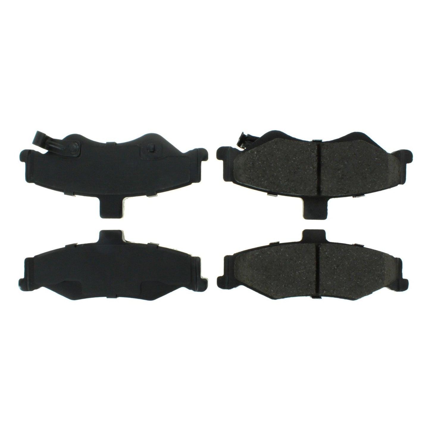 Front View of Rear Disc Brake Pad Set CENTRIC 105.07500