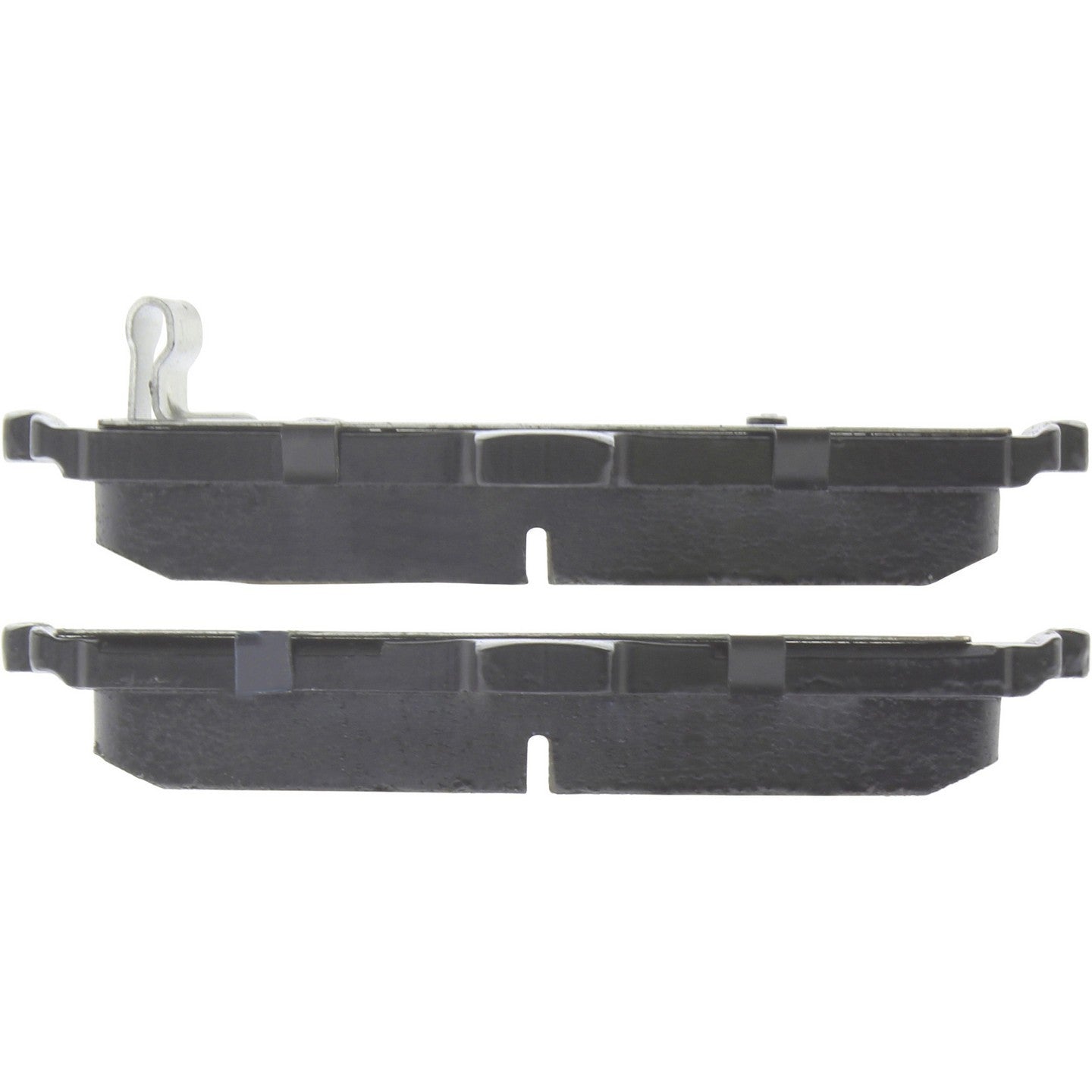 Side View of Rear Disc Brake Pad Set CENTRIC 105.07500