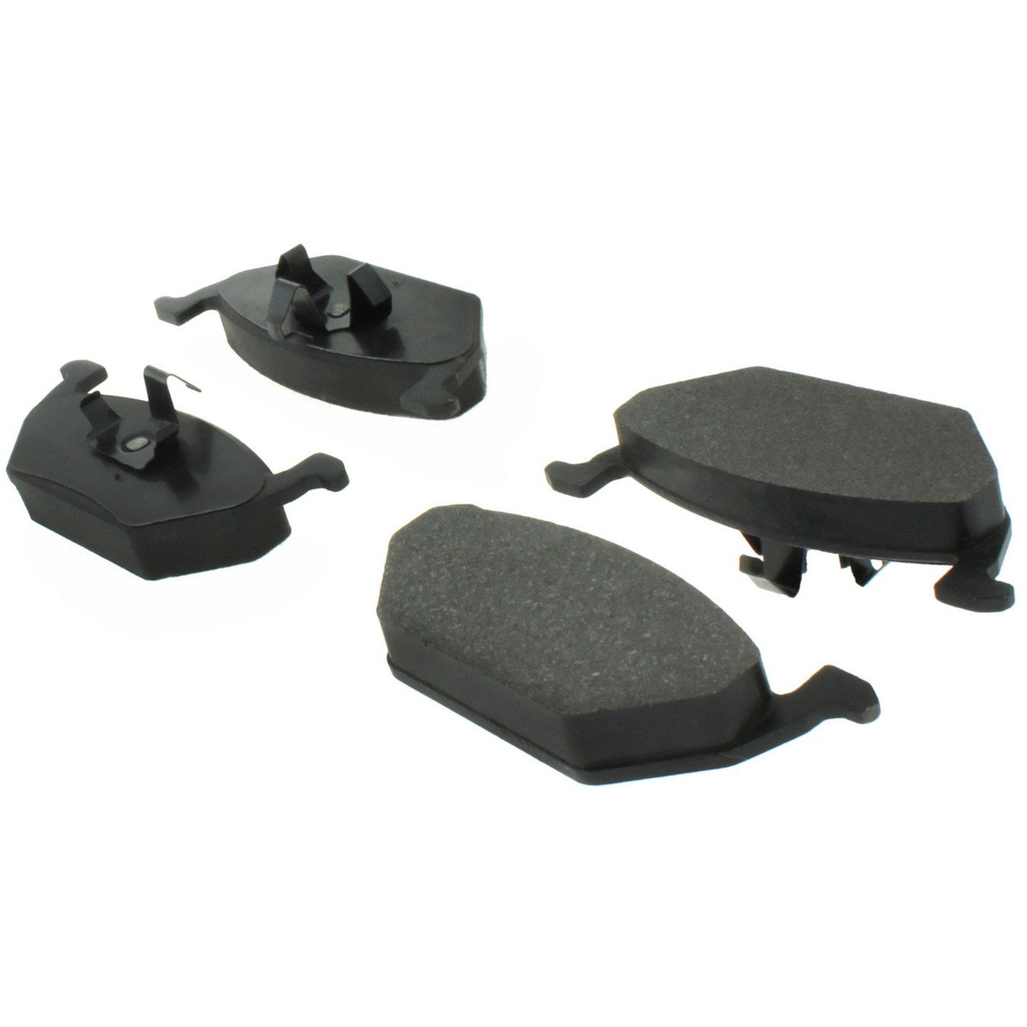 Angle View of Front Disc Brake Pad Set CENTRIC 105.07680