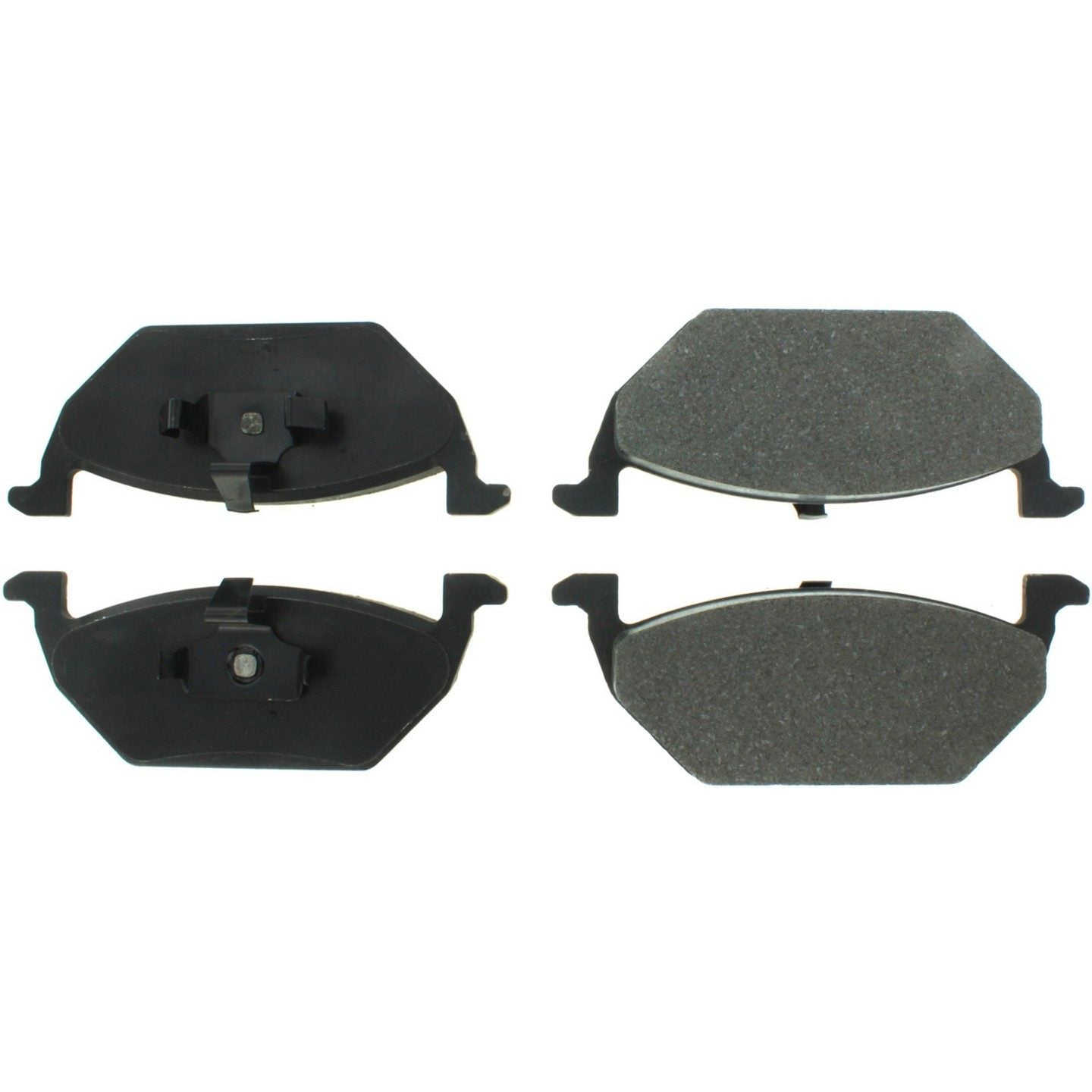 Top View of Front Disc Brake Pad Set CENTRIC 105.07680