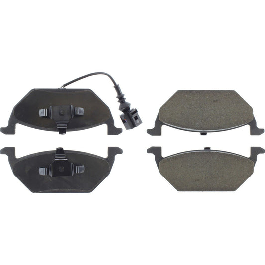 Top View of Front Disc Brake Pad Set CENTRIC 105.07681