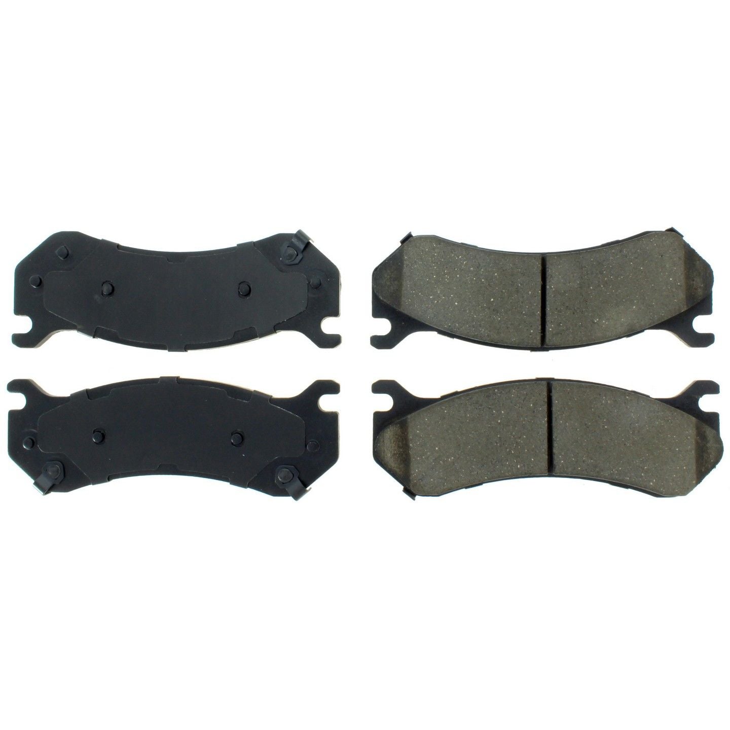 Top View of Front Disc Brake Pad Set CENTRIC 105.07850