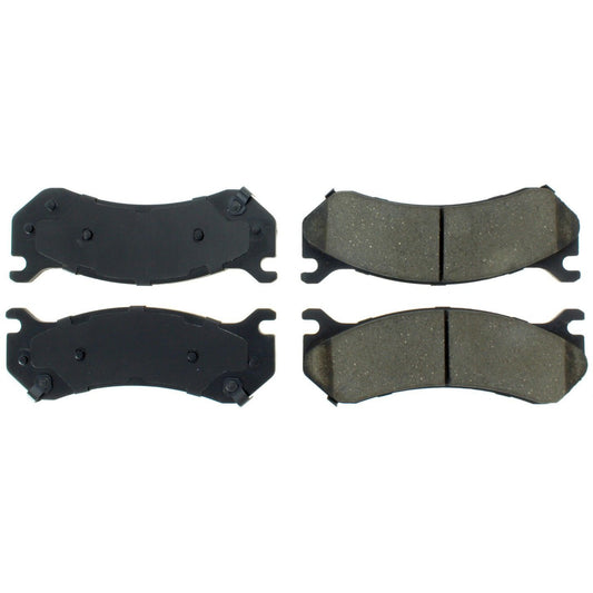 Top View of Front Disc Brake Pad Set CENTRIC 105.07850