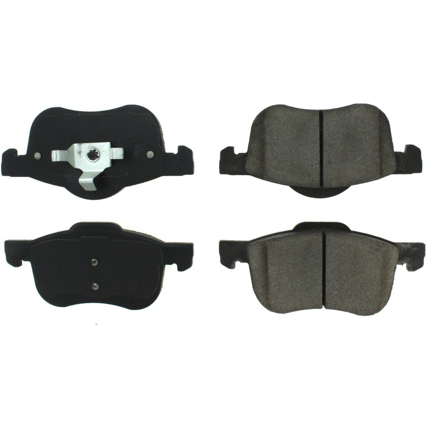 Top View of Front Disc Brake Pad Set CENTRIC 105.07940