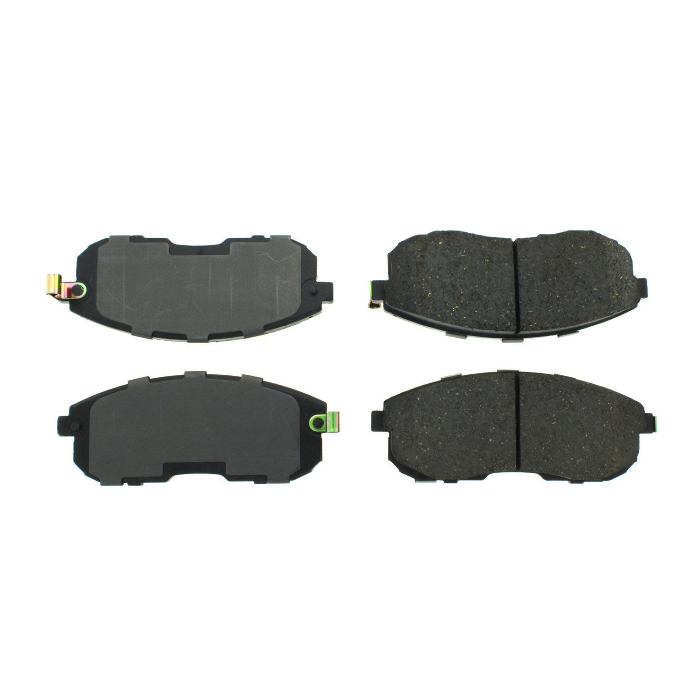 Top View of Front Disc Brake Pad Set CENTRIC 105.08151