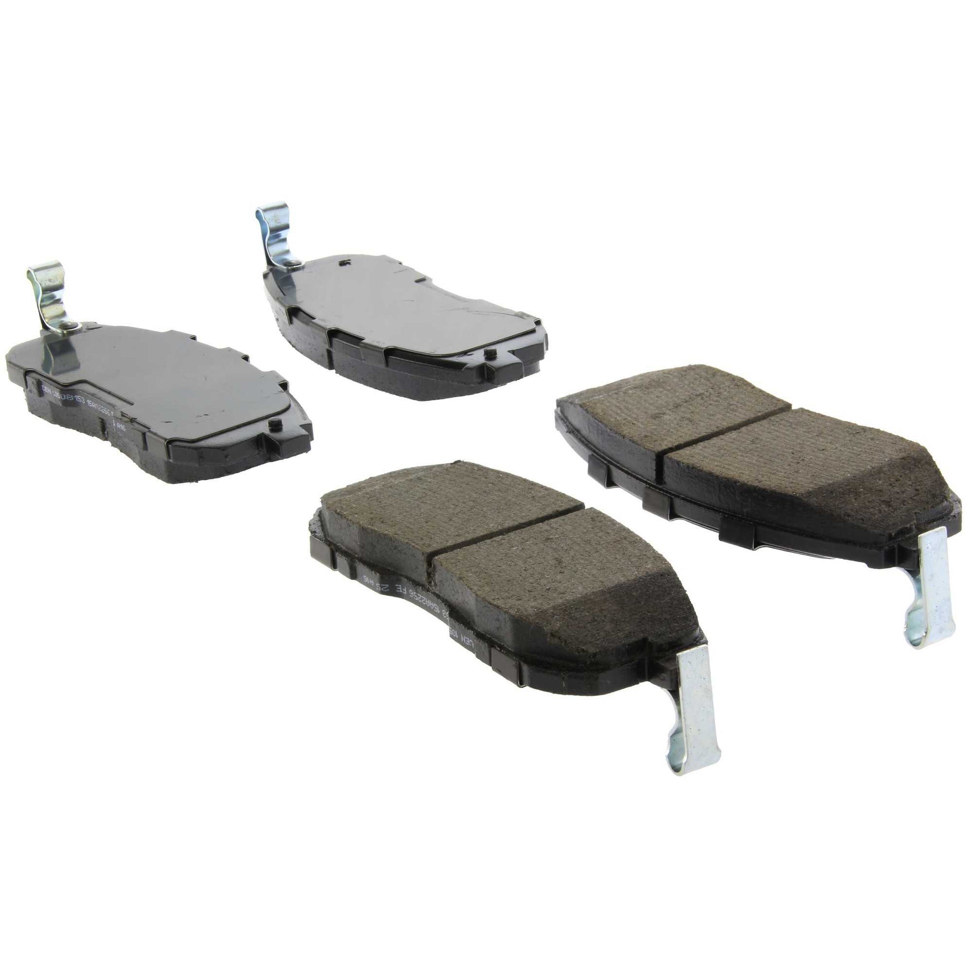 Angle View of Front Disc Brake Pad Set CENTRIC 105.08153